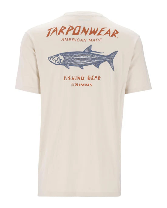 Simms M's Tarponwear T-Shirt - Natural