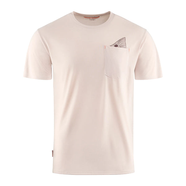 Grundens Species Pocket Tee Bone Heather