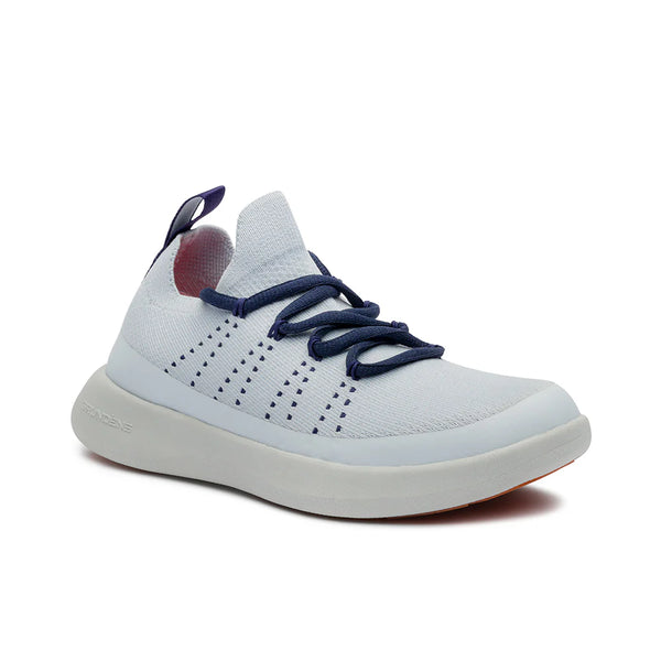 Grundens Women's Sea Knit Boat Shoe | LaceUp, WaterResistant, Arctic Ice, 10