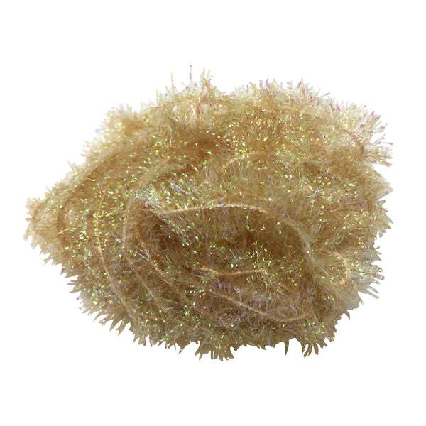 Hareline Krystal Flash Chenille Bonefish Tan