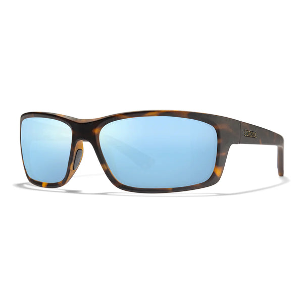 Cordina Tiller 2 Matte Tortoise Blue Mirror Glass