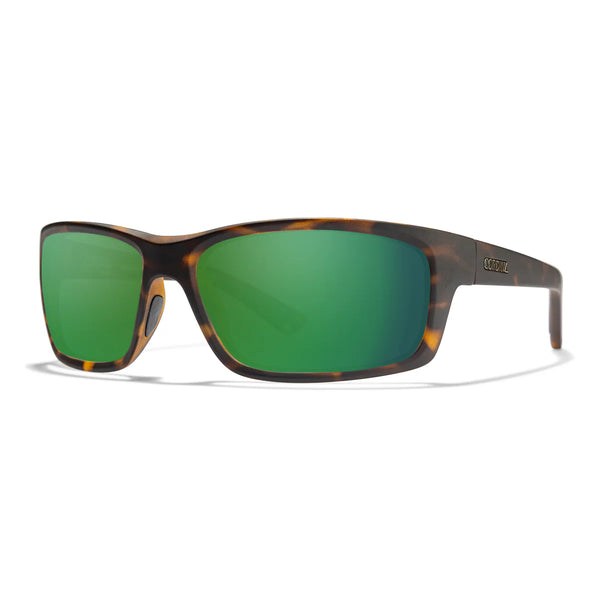 Cordina Tiller 2 Matte Tortoise Green Mirror Polarized