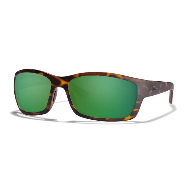 Cordina Trawler Matte Tortoise Green Mirror Glass