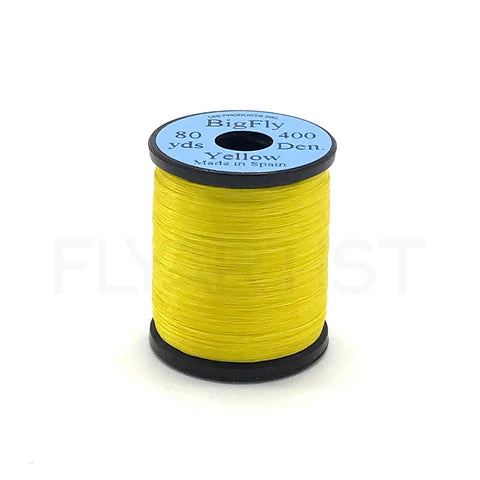 Hareline Uni Big Fly Thread #383 Yellow