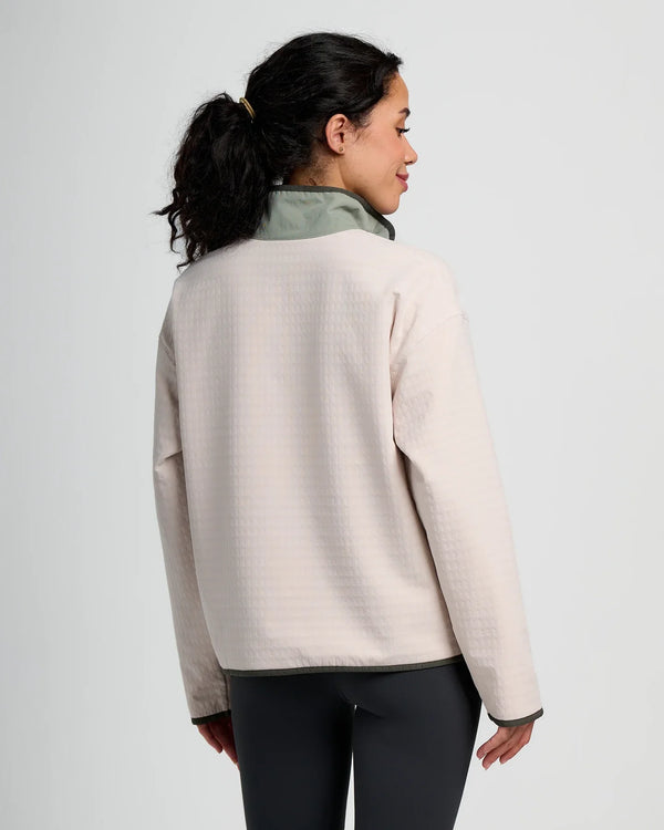 Free Fly Women's Gridback Fleece Snap Pullover