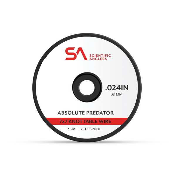 Scientific Angler Absolute Predator 7x7 Knottable Wire 25LB
