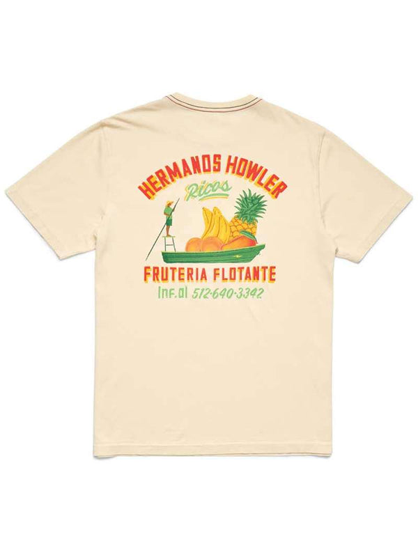 Fruteria Flotante Cotton Pocket T-Shirt Natural