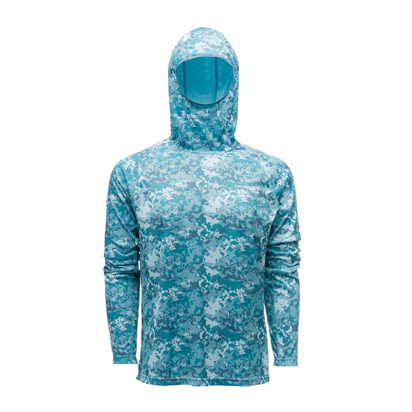 Solstrale Hoody Flats Camo/Gulf SMALL