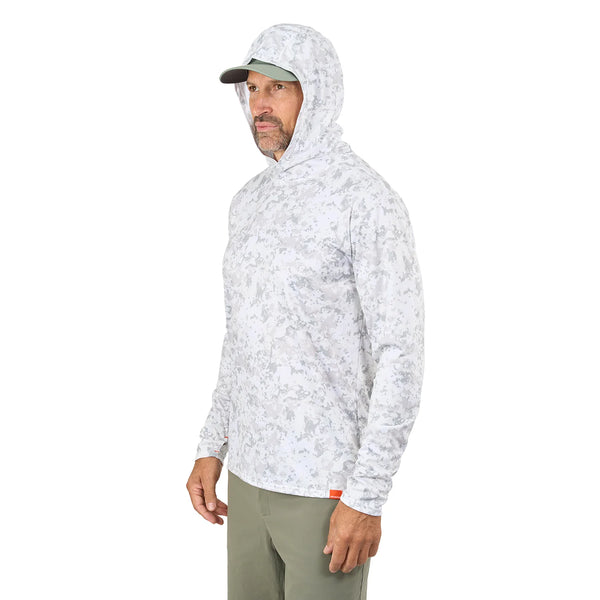 Grundens Tough Sun Masked Hoody Squall Camo