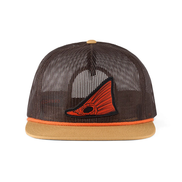Tailing Redfish Mesh Trucker Drk Bwn/Whiskey