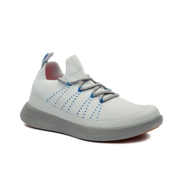 Mens SeaKnit Boat Shoe Grey Mist