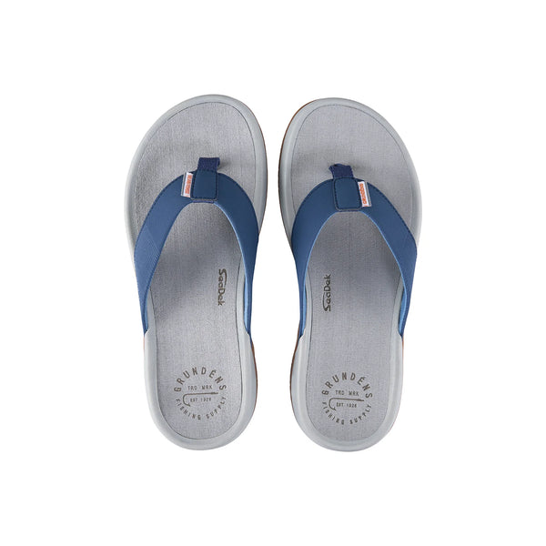 Grundens Fishfinder Sandal Blue Abyss