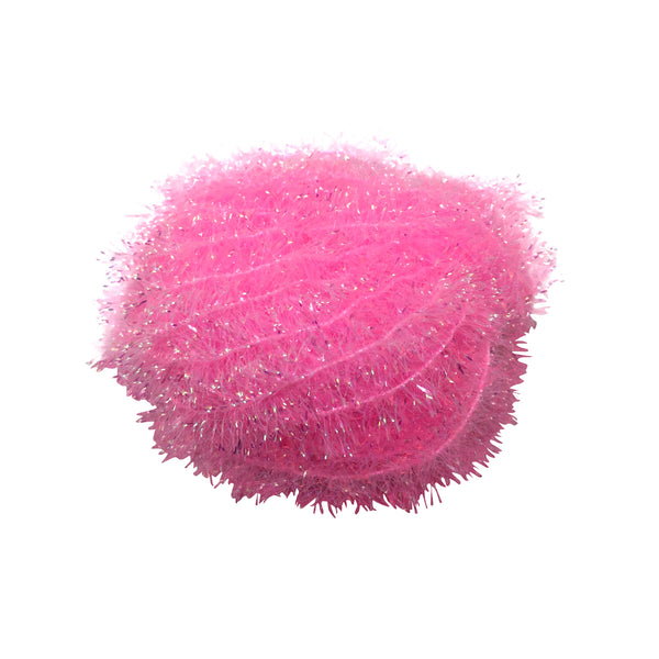 Hareline Krystal Flash Chenille Bonefish Pink