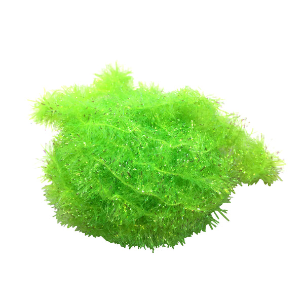Hareline Krystal Flash Chenille Chartreuse