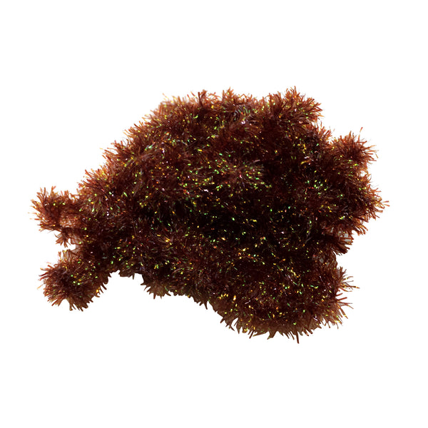 Hareline Krystal Flash Chenille Brown