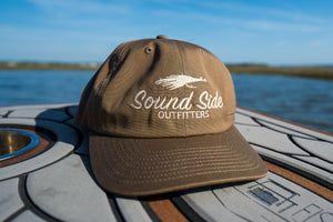 Sound Side Outfitters Fly Script Hat