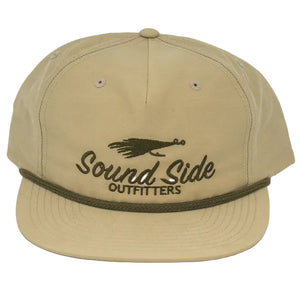 Sound Side Outfitters Fly Script Hat