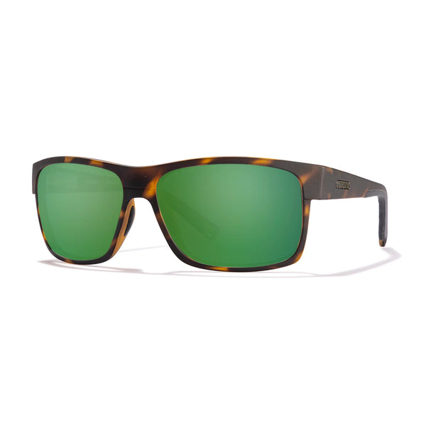 Sawyer 2 Matte Tortoise Green Mirror Glass