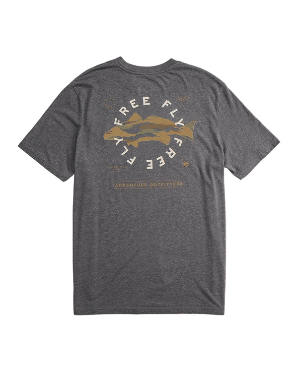 Free Fly Camo Redfish Pocket Tee