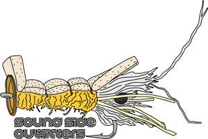 Sound Side Outfitters Disco Shrimp Sticker