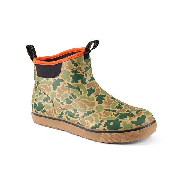 Grundens Deck Boss 6" Ankle Boot “High fives camo”