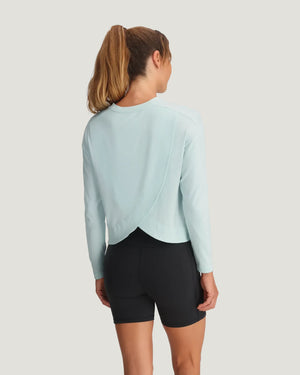 Women's Bamboo Shade Crossover Long Sleeve