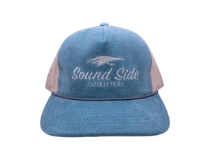 Sound Side Outfitters Fly Script Hat