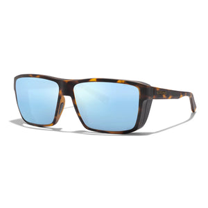 Lowlander Matte Tortoise Blue Mirror Polarized