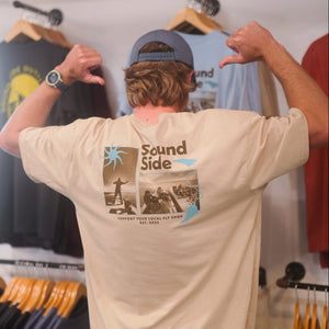 Sound Side Outfitters On The Water Tee