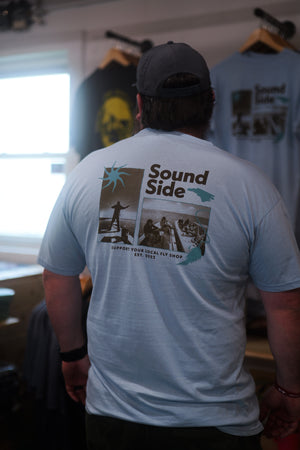 Sound Side Outfitters On The Water Tee