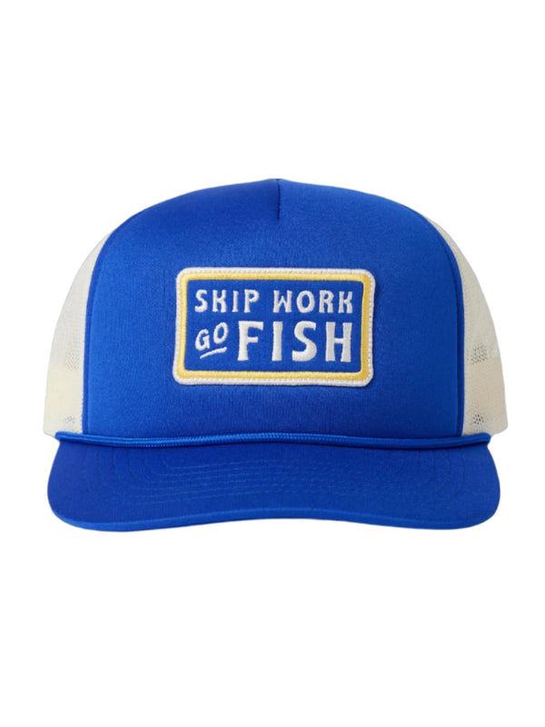 Duck Camp Retro Trucker - Skip Work Go Fish