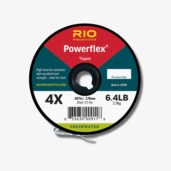 Far Bank Rio Products PowerFlex Tippet 4X