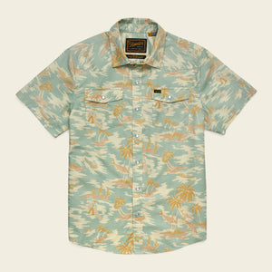 H Bar B Snapshirt - Dreamland Seafoam