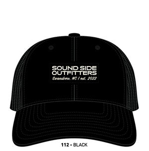 Sound Side Outfitters Labeled Trucker Hat