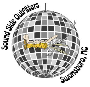 Sound Side Outfitters Disco Shrimp Ball Sticker