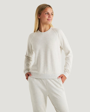 Women's Bamboo Lightweight Fleece Crew