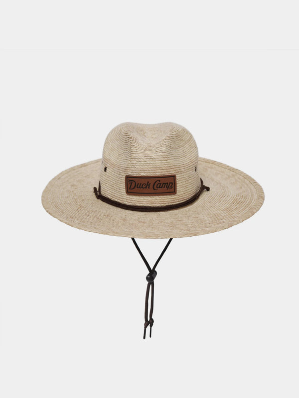 Duck Camp Crushable Flats Hat  Natural