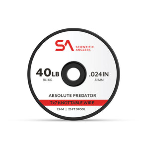 Scientific Angler Absolute Predator 7x7 Knottable Wire 40LB