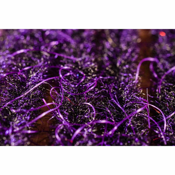 Hareline EP Brush Woodly Critter .50" Black/Purple