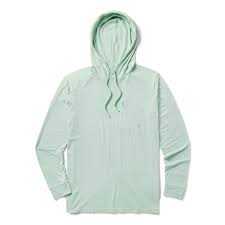Duck Camp Lightweight Bamboo Hoodie  Foam Green