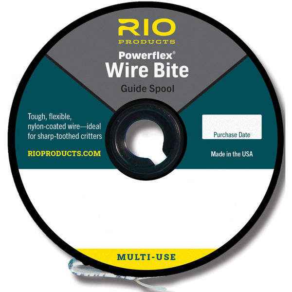 Far Bank Powerflex Wire Bite Tippet 30LB 15FT