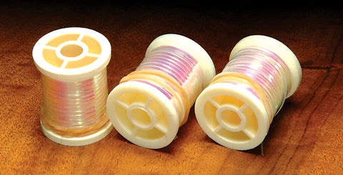 Single Spool Pearlescent Flat Tinsel - Narrow