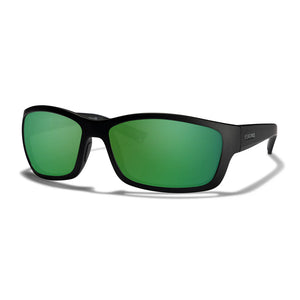 Cordina Trawler Matte Black Green Mirror Glass